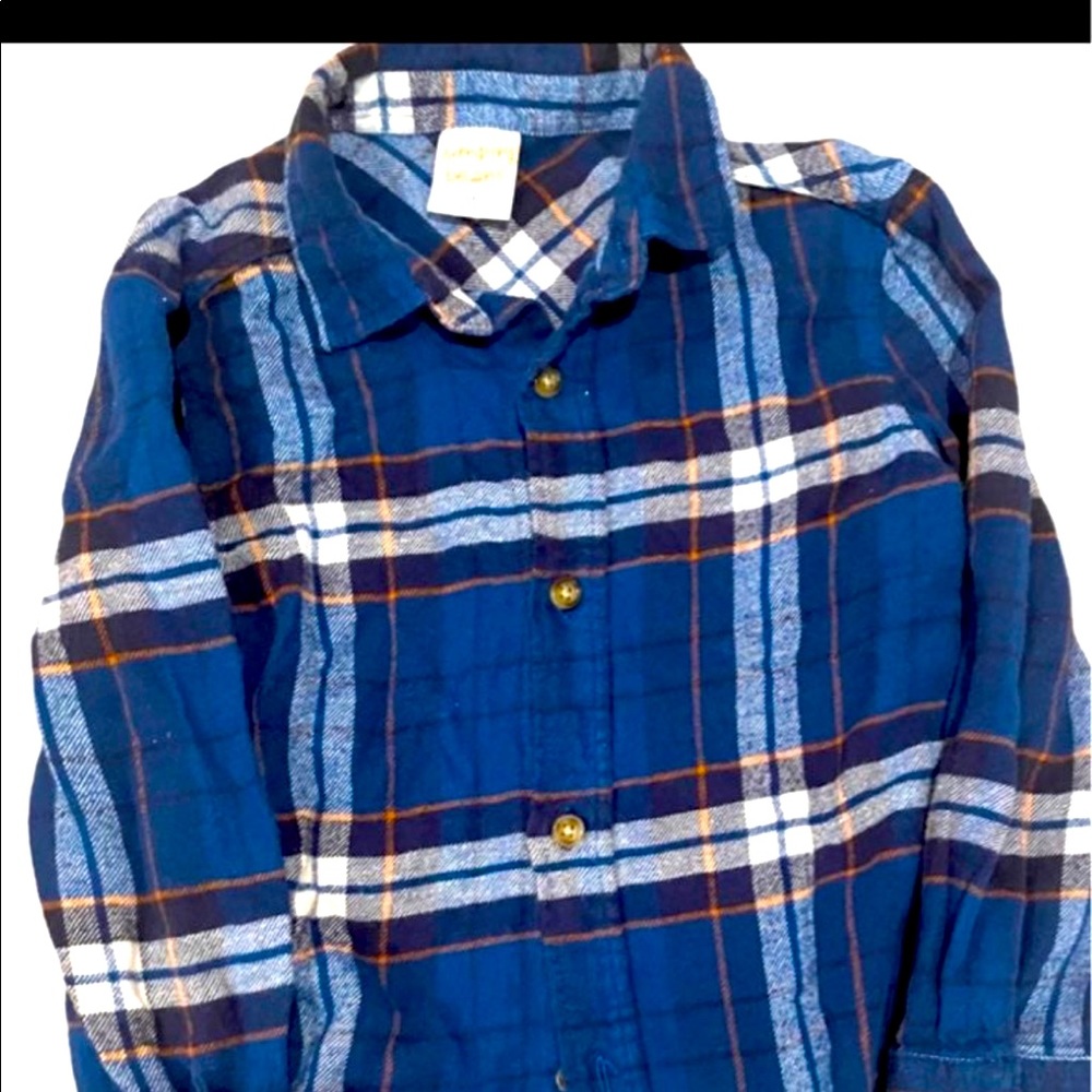 Boys 5T Button Down Flannel
